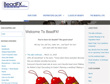 Tablet Screenshot of beadfx.com